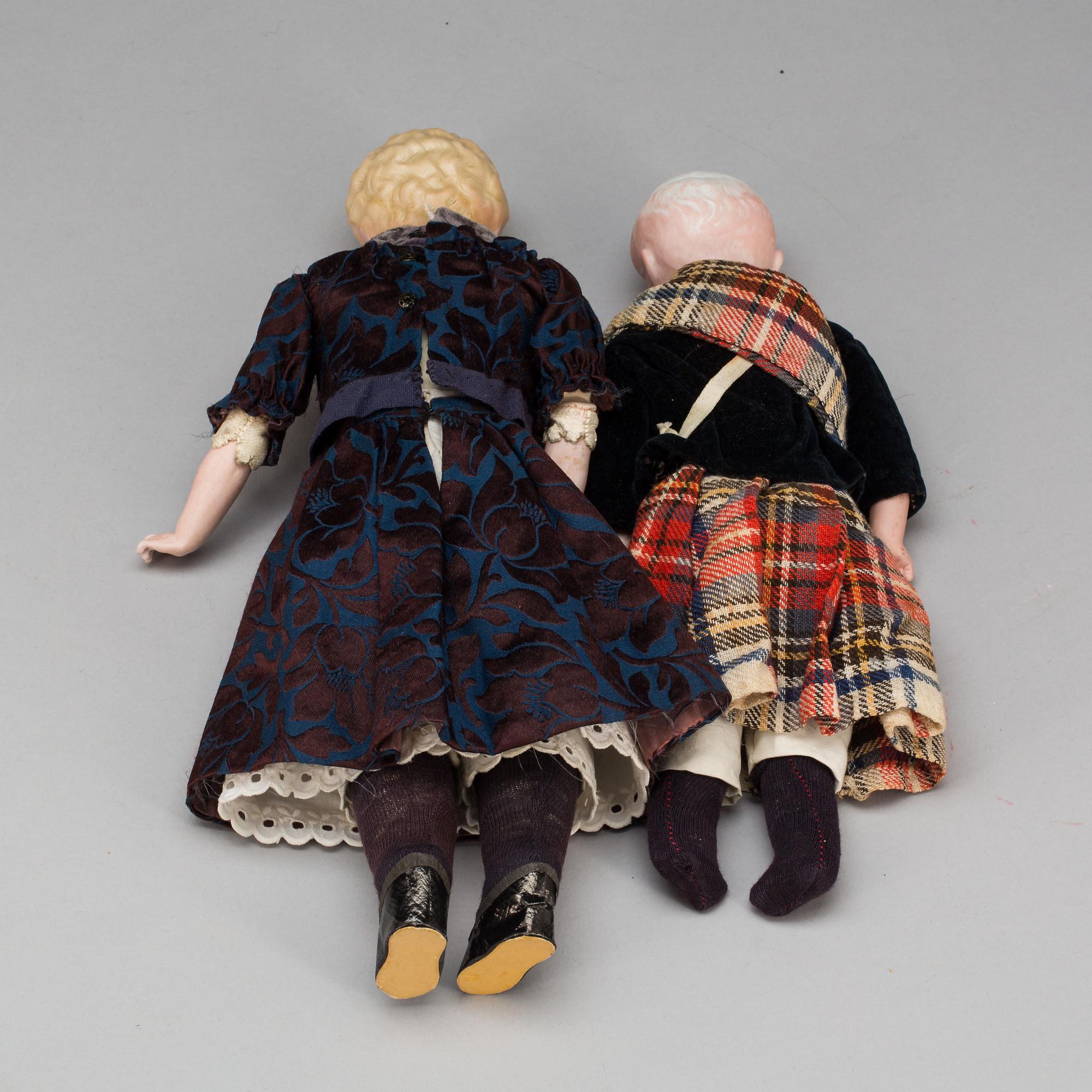 DOCKOR, ett par, 1900-talets första hälft.