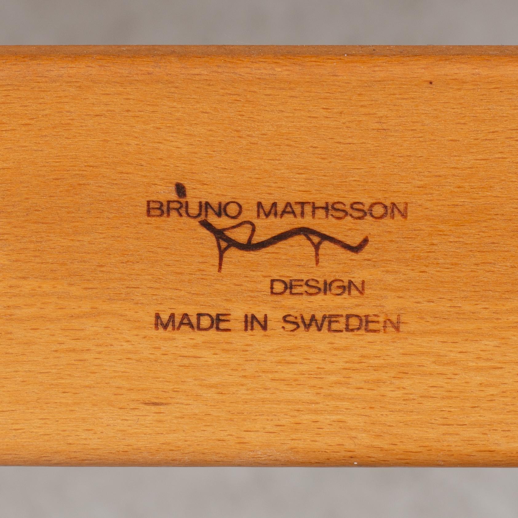 Bruno Mathsson, an 'Eva' armchair, Bruno Mathsson International, 2004.