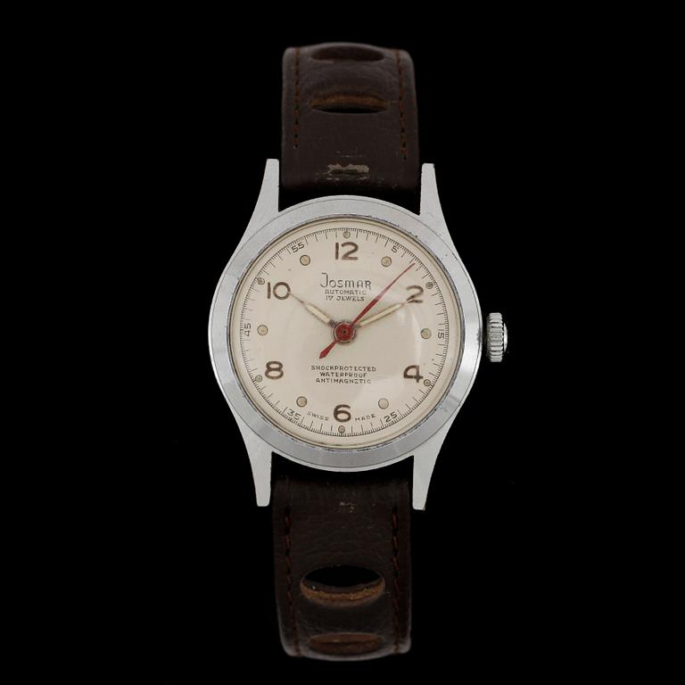 ARMBANDSUR, Josmar, Automatic, 1940-tal.