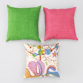 Josef Frank, Cushions, 3 pieces, Firma Svenskt Tenn.