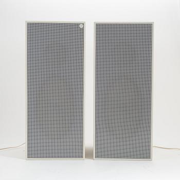 Dieter Rams, högtalare, ett par, L 20, Braun.