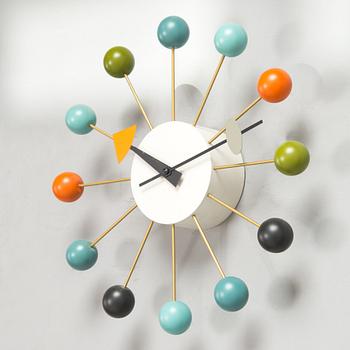 George Nelson, väggklocka, "Ball Clock", Vitra Design Museum, 2000-tal.