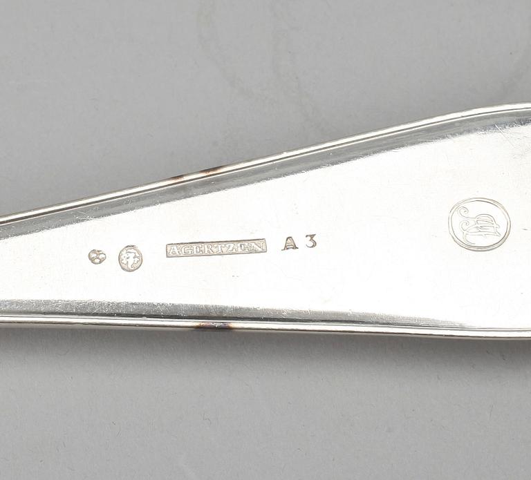 RAGUSKED, silver, A. Gertzen, Landskrona 1807. Vikt ca 130 gram.