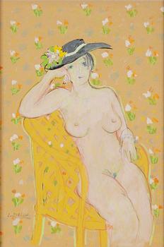 Lennart Jirlow, mixed media, signed.