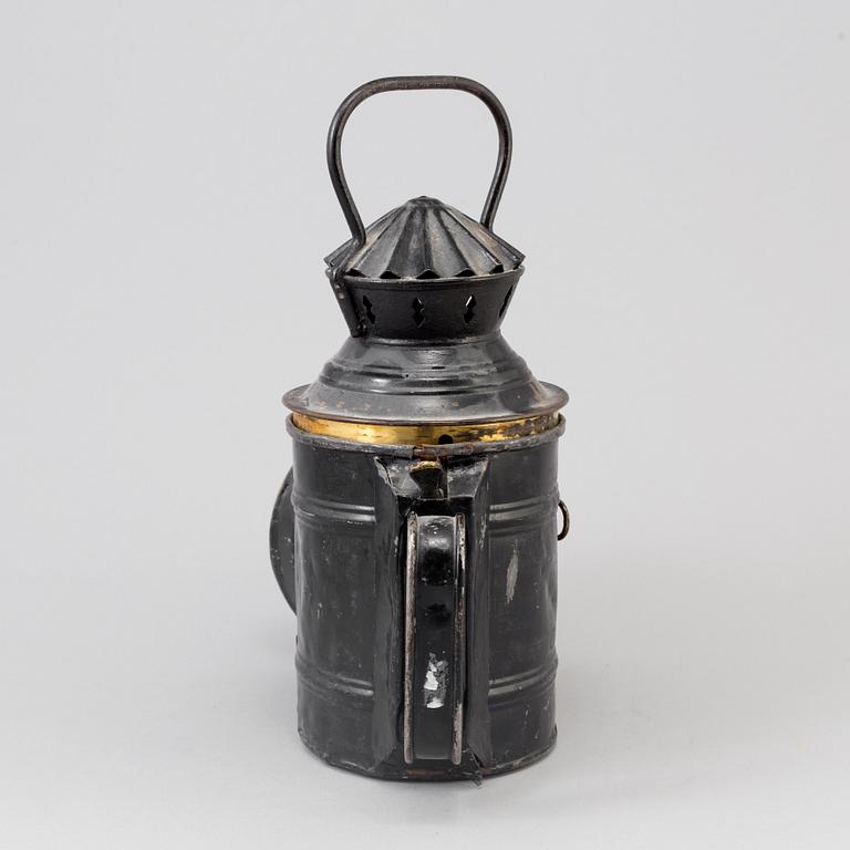 A first half of the 20th century lantern.