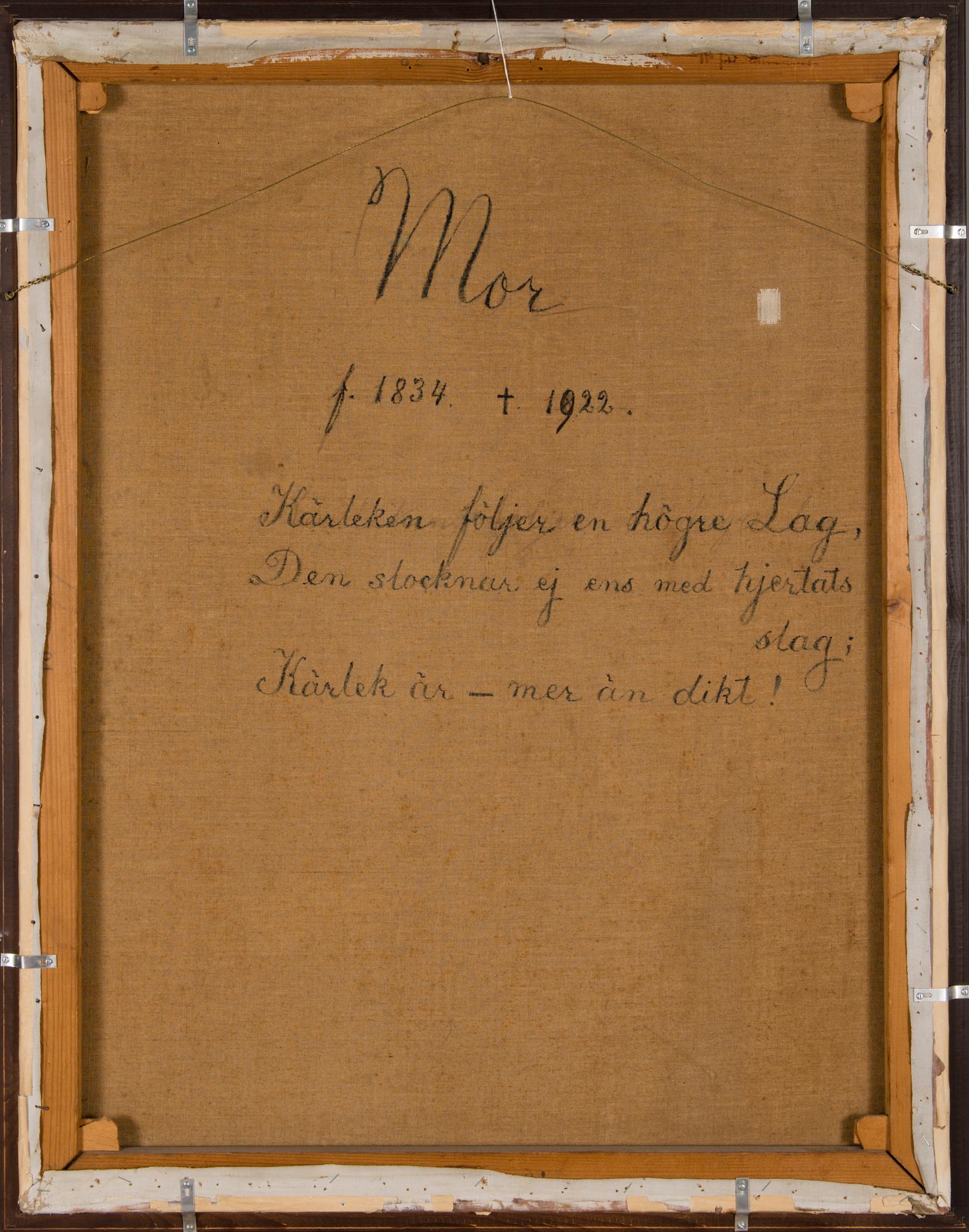 ELIN DANIELSON-GAMBOGI, öljy kankaalle, signeerattu ja päivätty 1913.