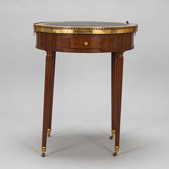 A directoire style coffee table/game table, 19th century.