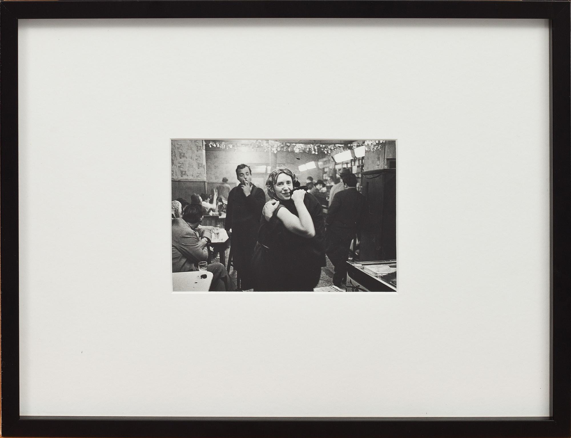ANDERS PETERSEN, fotografi, "Sigrid,  Café Lehmitz, Hamburg 1970", 1970/2007.