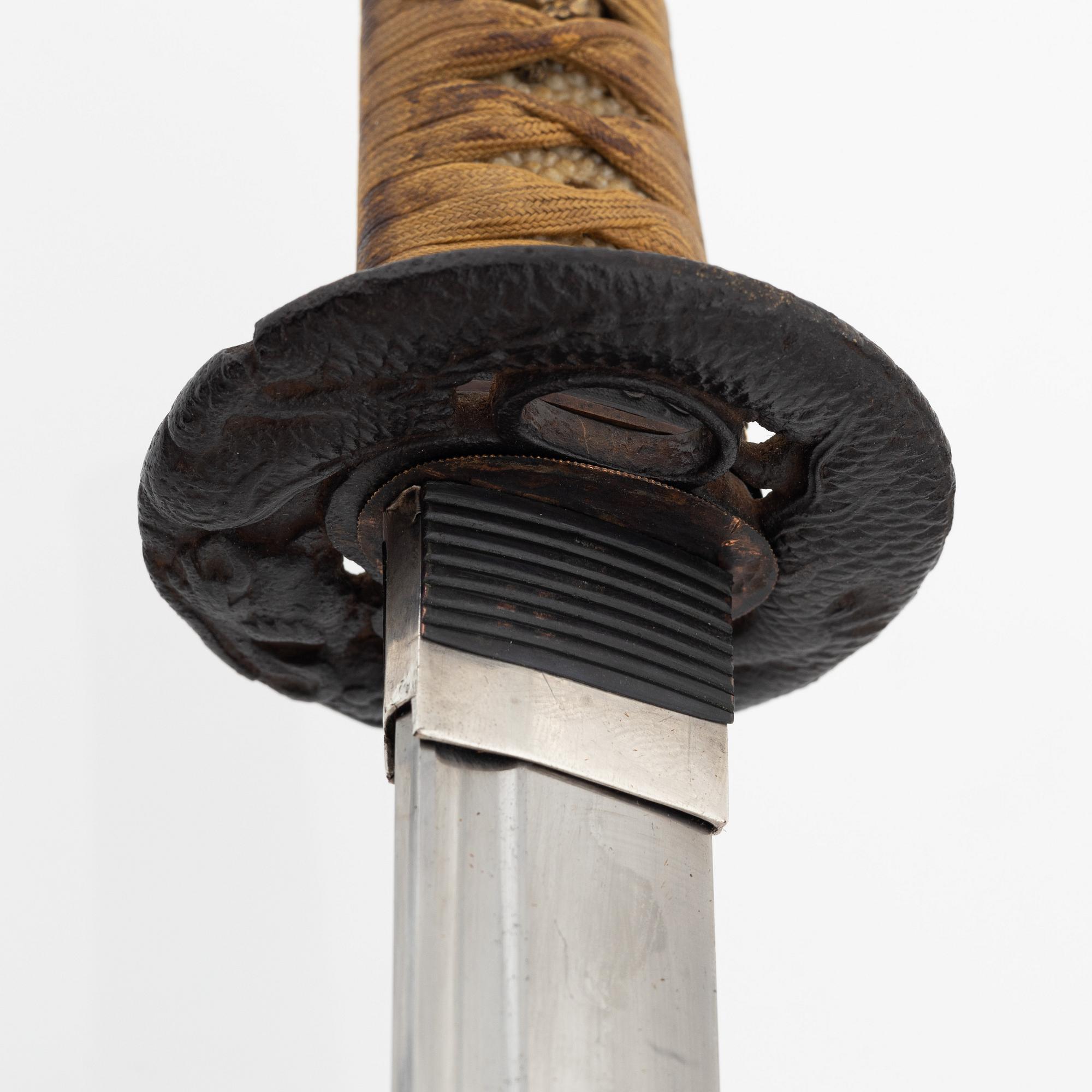 Wakizashi, mumei, Edo, 1700-tal.