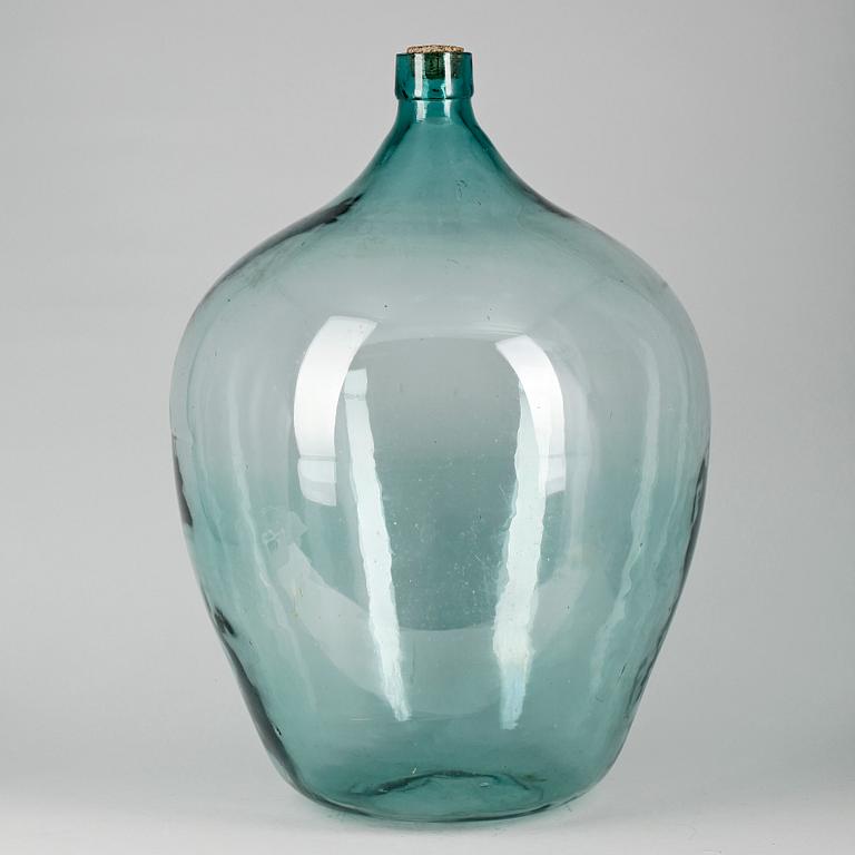 FLASKA/DAMEJEANNE, glas, 1900-tal.