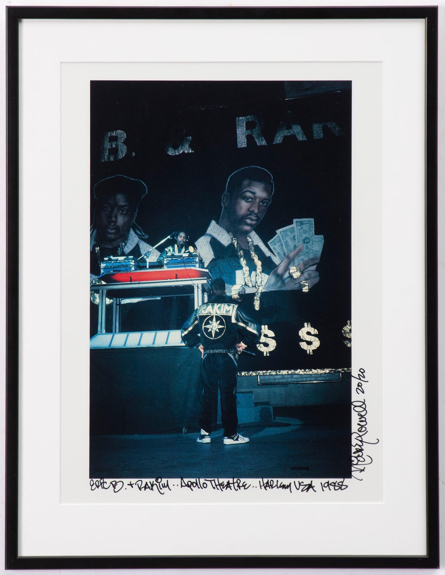 Ricky Powell, "Eric B & Rakim, Apollo Theatre, Harlem, USA, 1988".