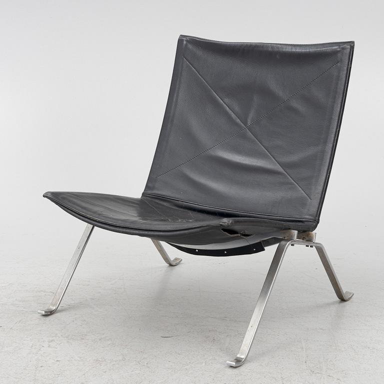 Poul Kjaerholm, fåtölj, "PK-22", Fritz Hansen, Danmark 1998.