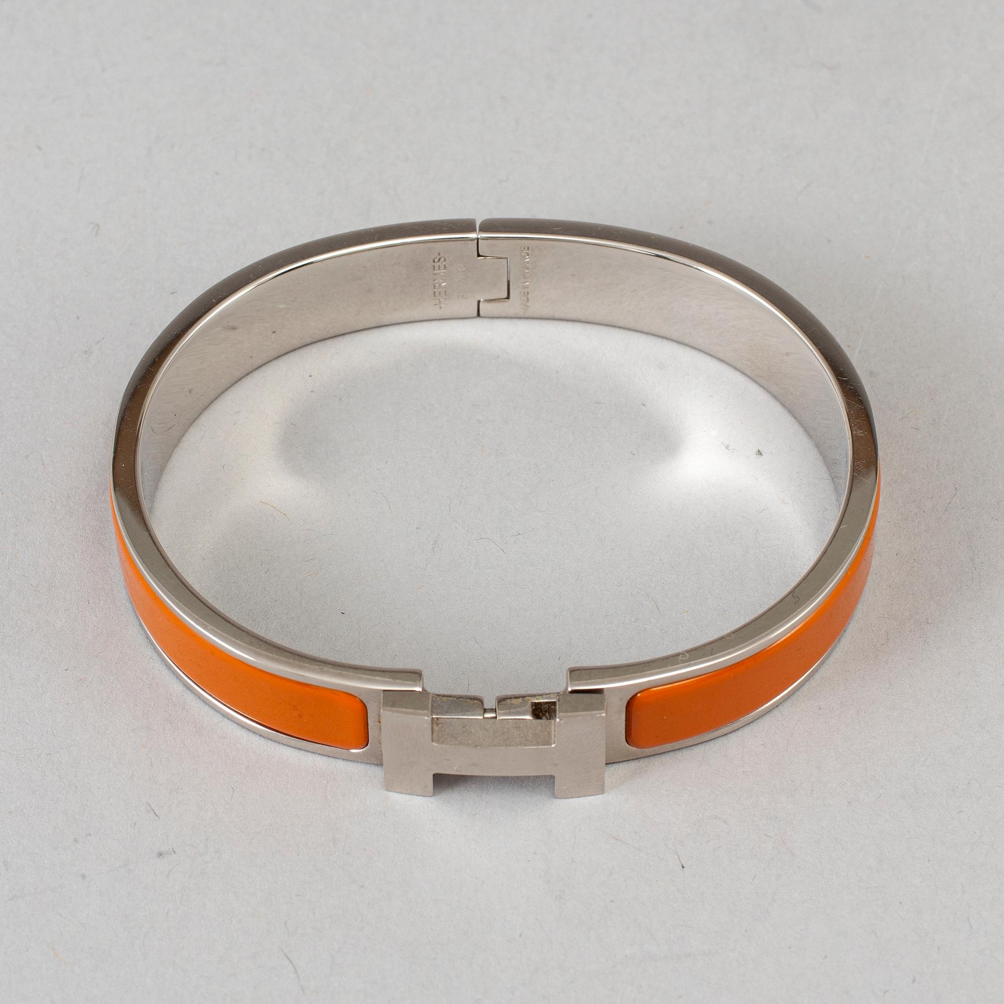 HERMÈS, armband, "Clic H".