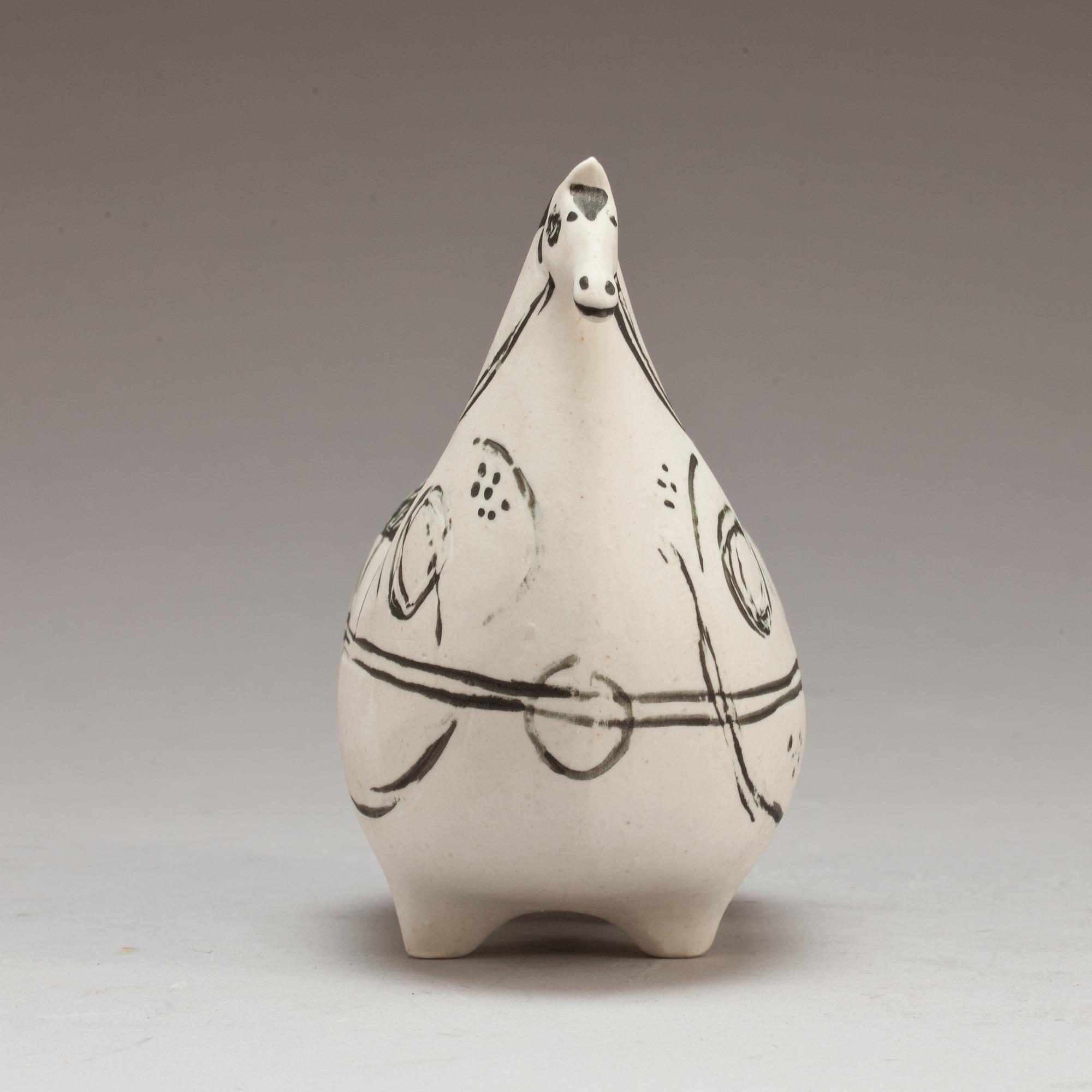 FIGURIN, stengods, "Springare". Stig Lindberg, Gustavsberg.
