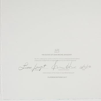 Jean-Michel Basquiat Efter, ”Ascent, Olympic, Leeches, and Liberty”.