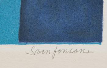 SVEN JONSON, färglitografi, signerad och numrerad VI/XXXV.