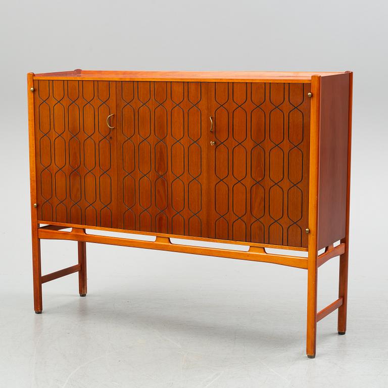 DAVID ROSÉN, a 'Napoli' mahogany and beech cabinet from Westbergs möbler, mid 20th Century.