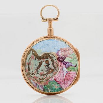 BERTHOUD A Paris, pocket watch, 41 mm,