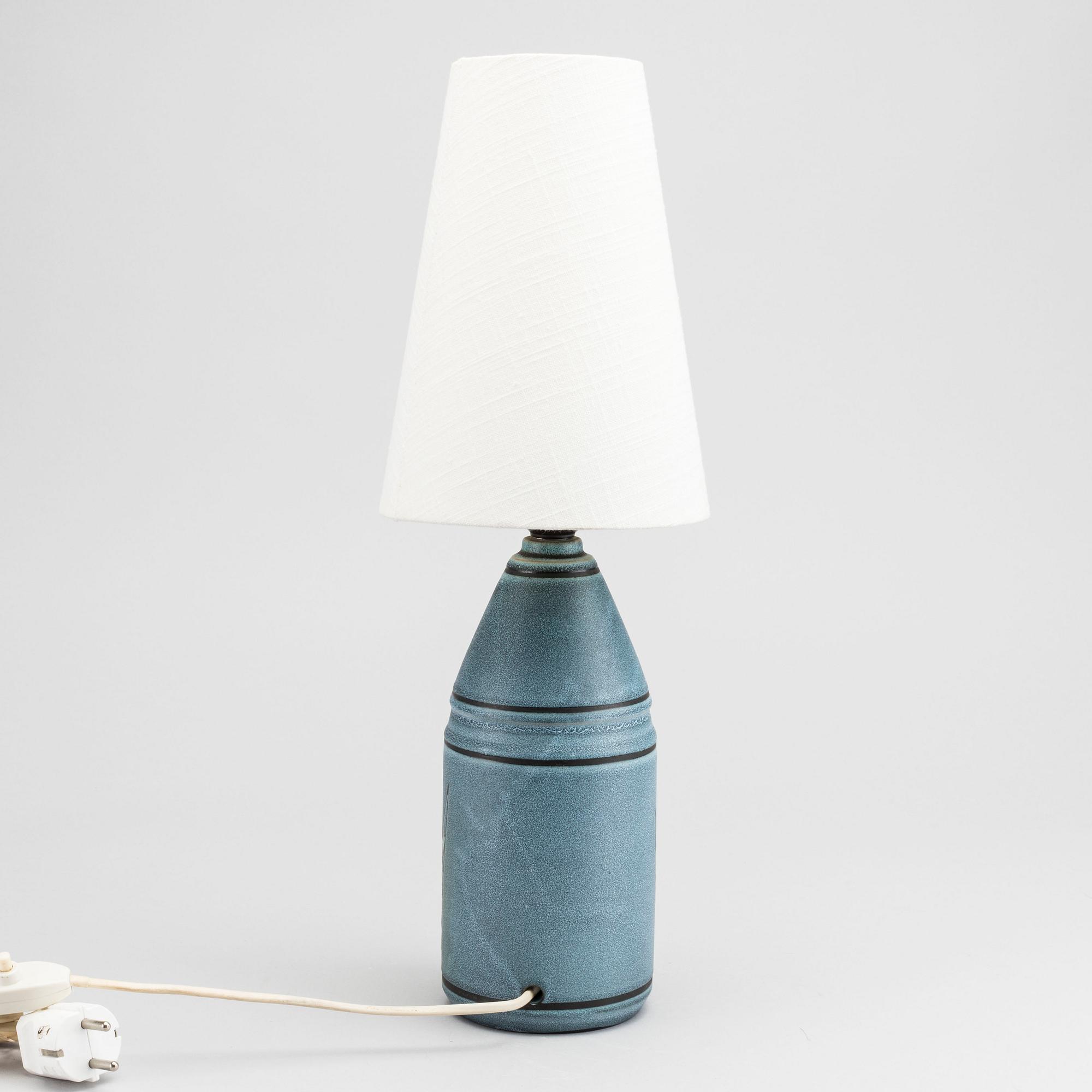 A TABLE LAMP, design Bonnie Rehnqvist, Törngrens, late 20th century,