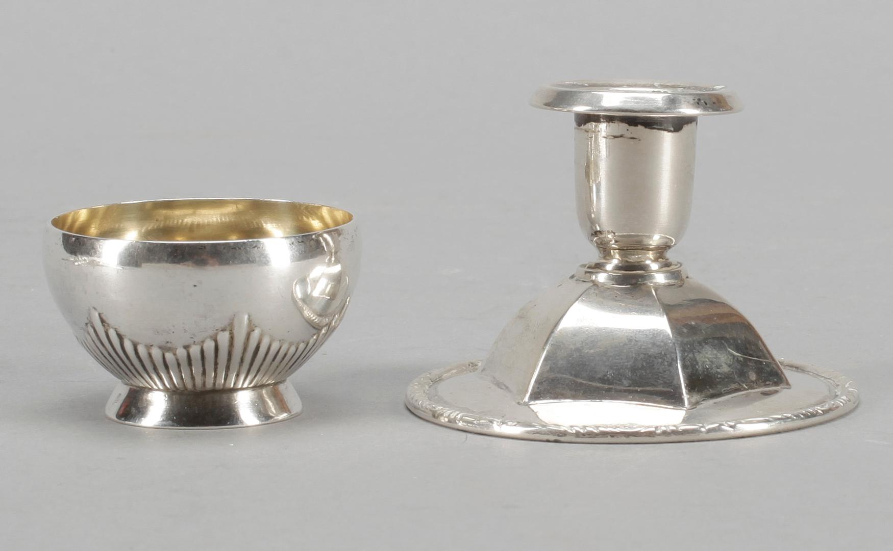PARTI SILVER, 21 delar, bla. "Olga", GAB, Stockholm 1959. Total vikt ca 486 cm.
