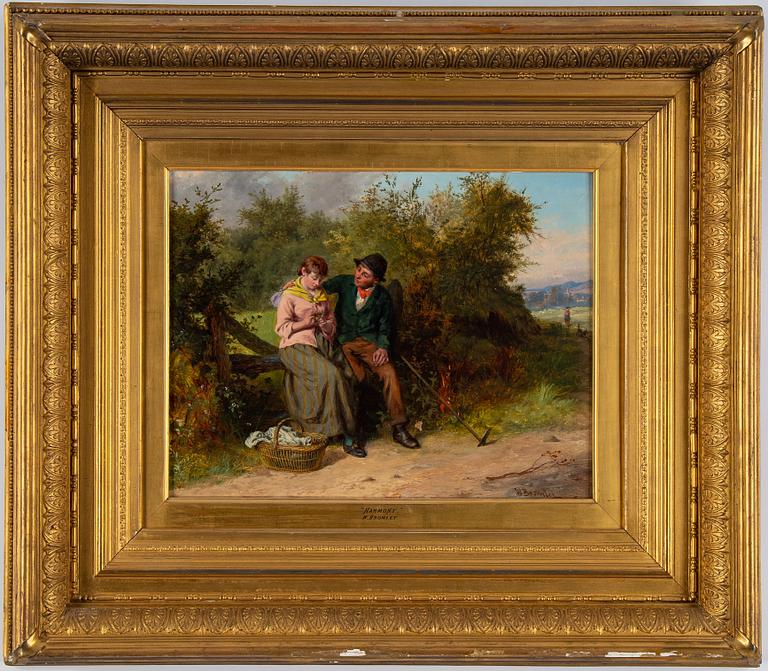 William III Bromley, attributed to, oil on canvas, signed.