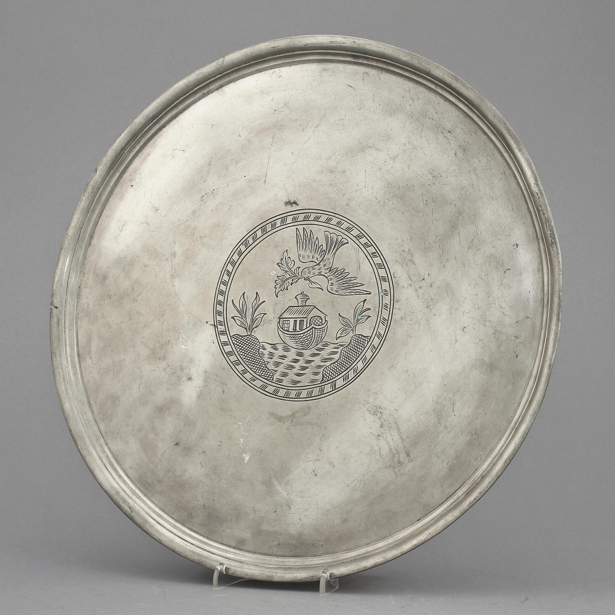 BRICKA, tenn, Firma svensk tenn, 1928.