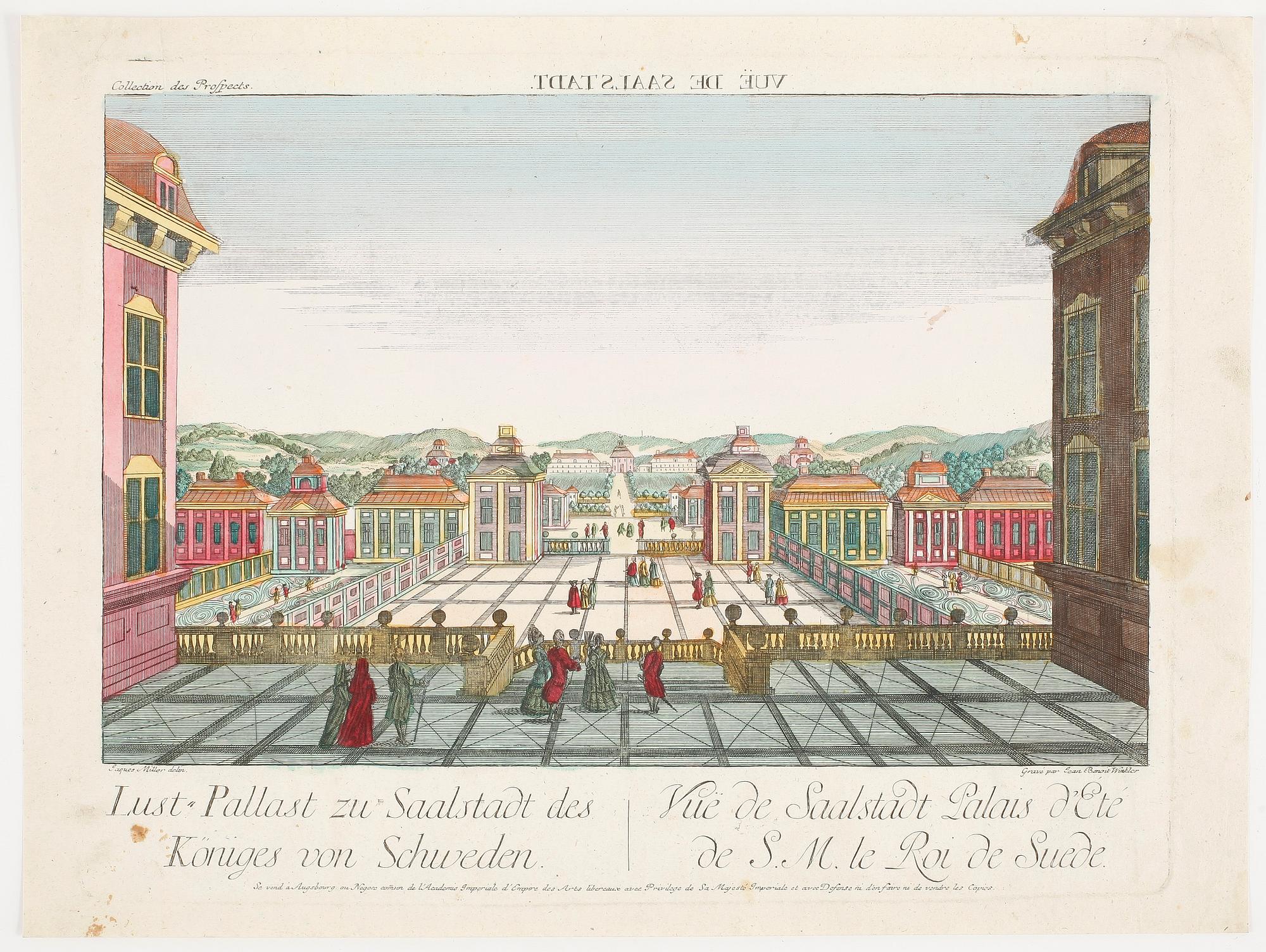 PARTI GRAVYRER, 6st, 1700-tal.