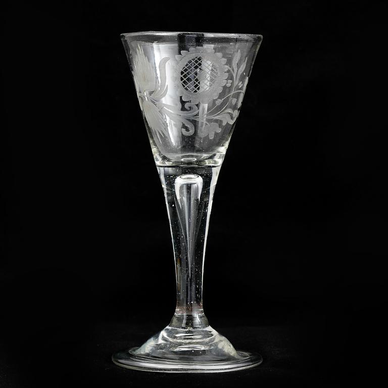 SPETSGLAS, omkring 1800.