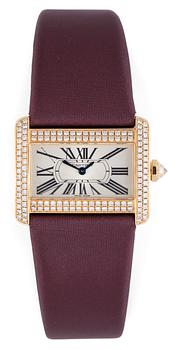 1345. A Cartier ladie's wrist watch, c. 2005.
