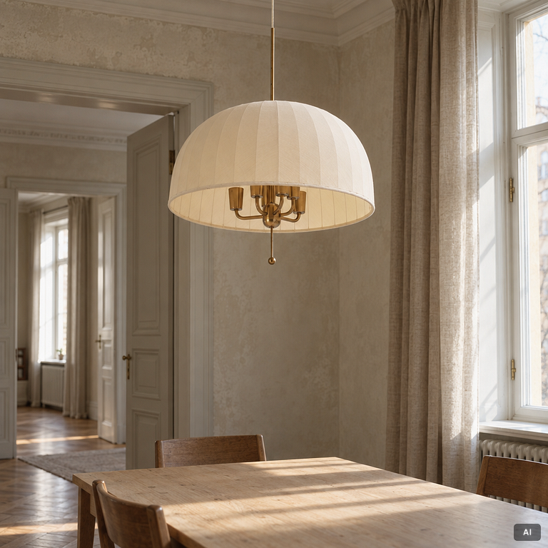 Hans-Agne Jakobsson, 'Carolin' ceiling lamp, T-549/6, Markaryd, 1960s/70s.