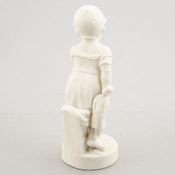 Three figurines, Gustafsberg, circa 1900.