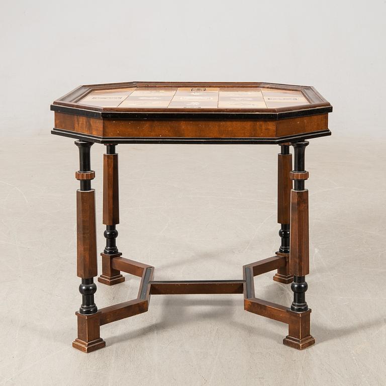 Coffee table/Side table Swedish Modern 1940s "Förenade bil aktiebolaget Malmö".