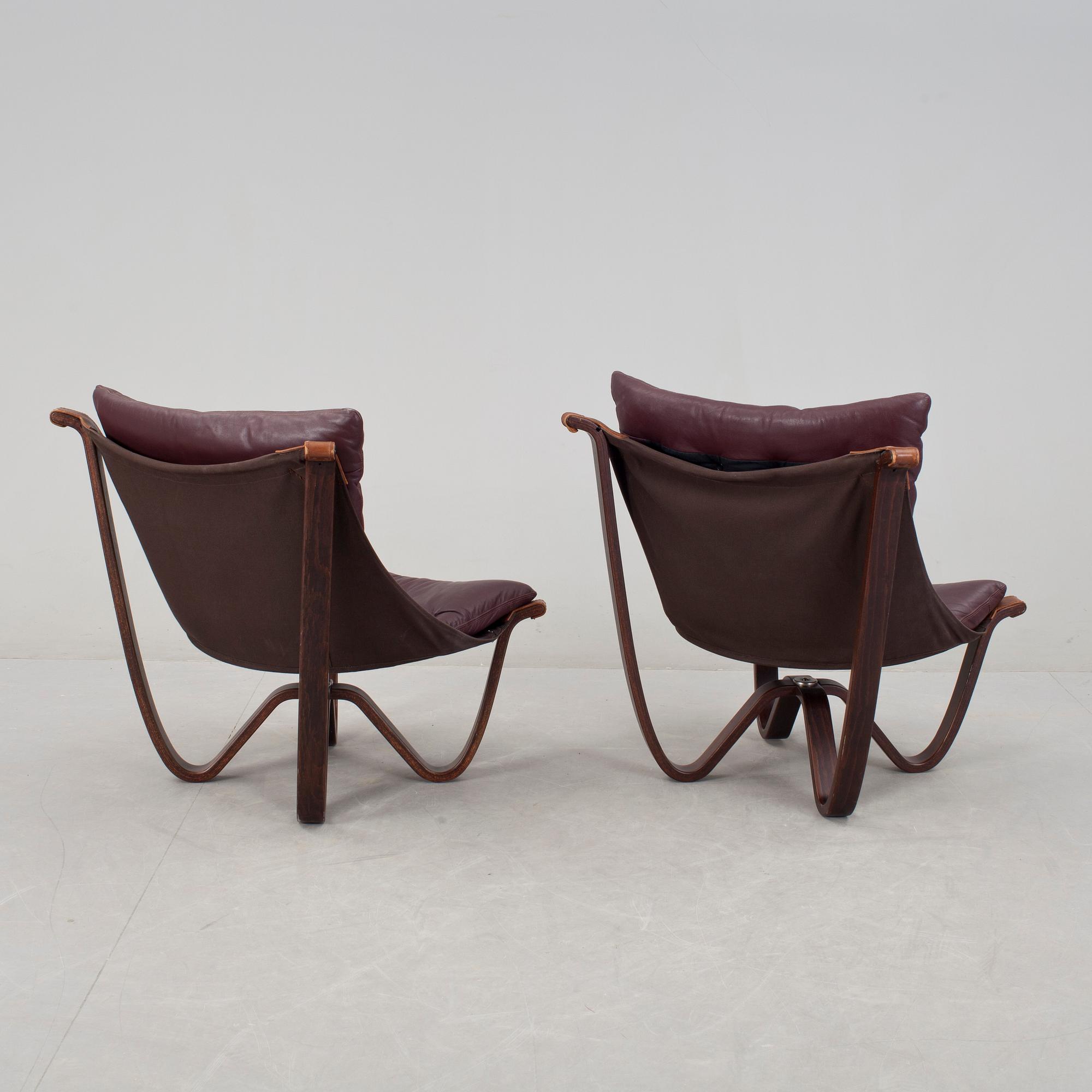 FÅTÖLJER, ett par, Thams kvalitet,  A/S Vejen, Polstermöbelfabrik, Danmark, 1960-tal.