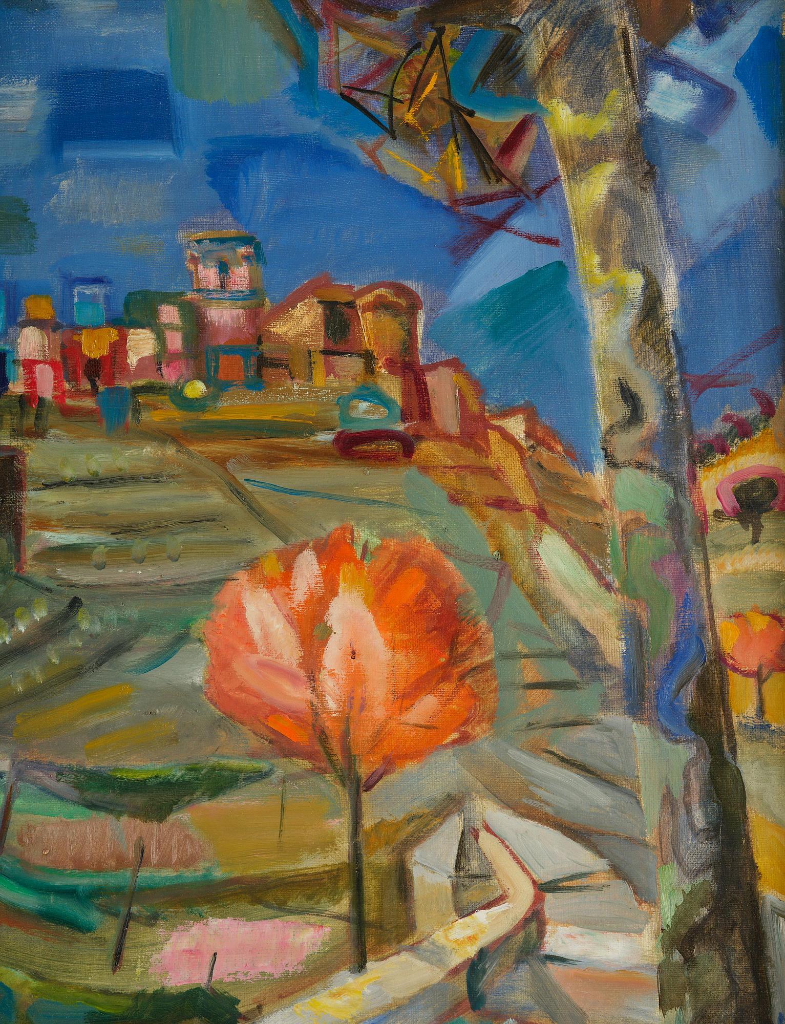 Jules Schyl, View from Capri.