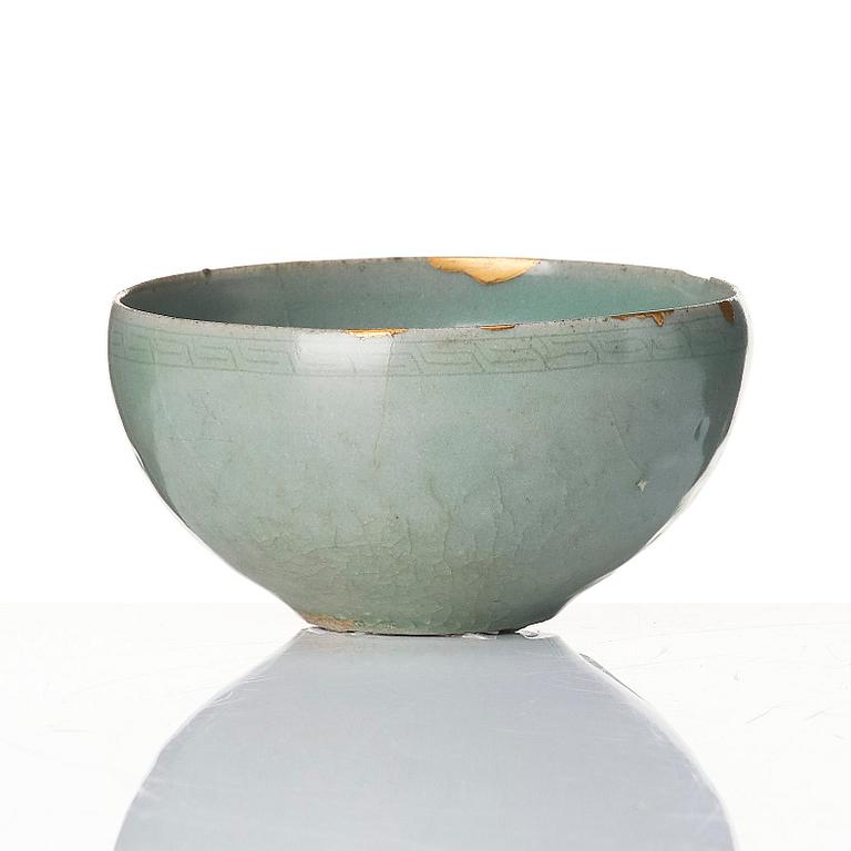 Skål, s.k. bulb bowl, Korea, Koryo (918-1392).