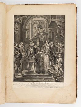 La Gallerie du Palais du Luxembourg peinte par Rubens. Paris, 1710.