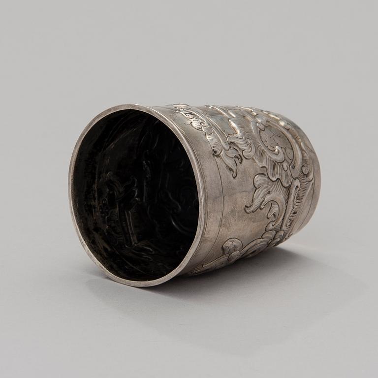 RYSK SILVERBÄGARE, Moskva 1779.