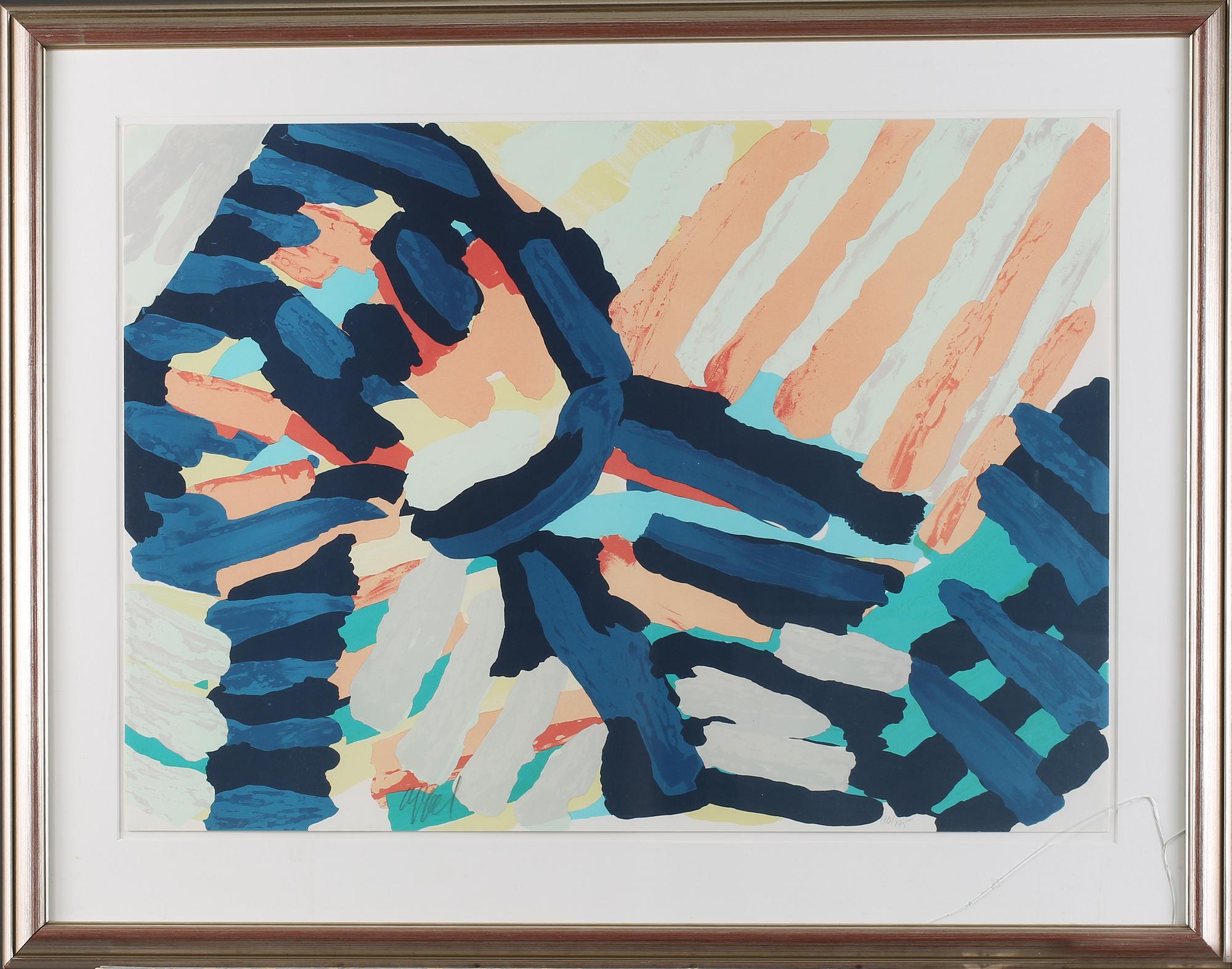 KAREL APPEL, färglitografi, signerad och numrerad 170/175.
