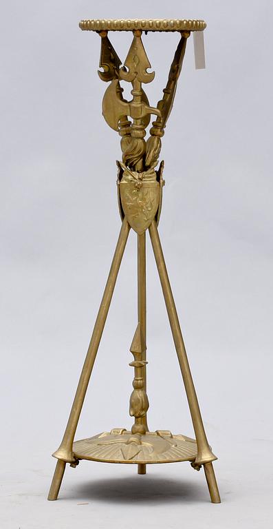 PIEDESTAL, gjutjärn, nyrenässans, sent 1800-tal.