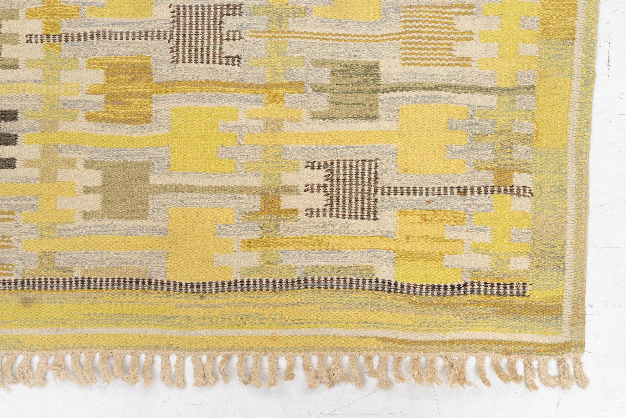 Ingrid Dessau, rug, flat weave, c. 221 x 161 cm, unsigned.
