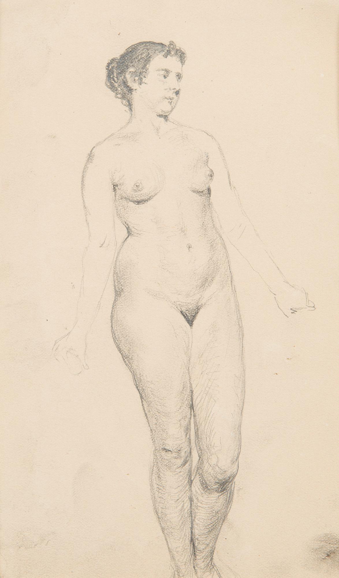 Janis Rozenthal, Nakenstudie.
