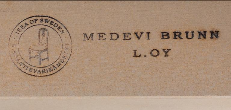 A pair of armchairs, "Medevi Brunn" IKEA, late 20th century,.