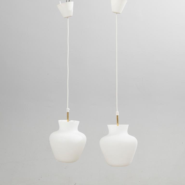 Taklampor, ett par, Asea, 1900-talets mitt.