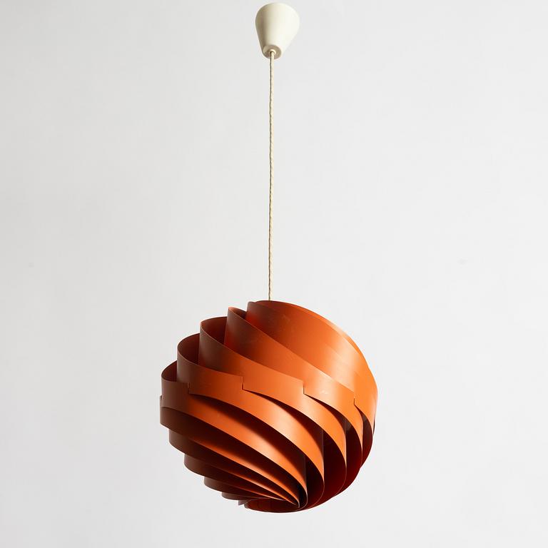 Louis Weisdorf, ceiling lamp, "Turbo", Lyfa, second half of the 20th Century.