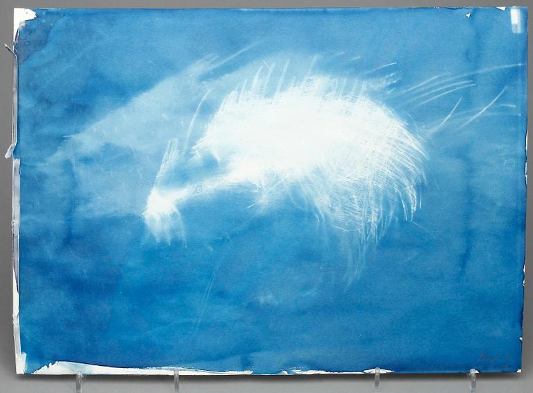 PATRIK QVIST, akvarell. Signerad och daterad 03.