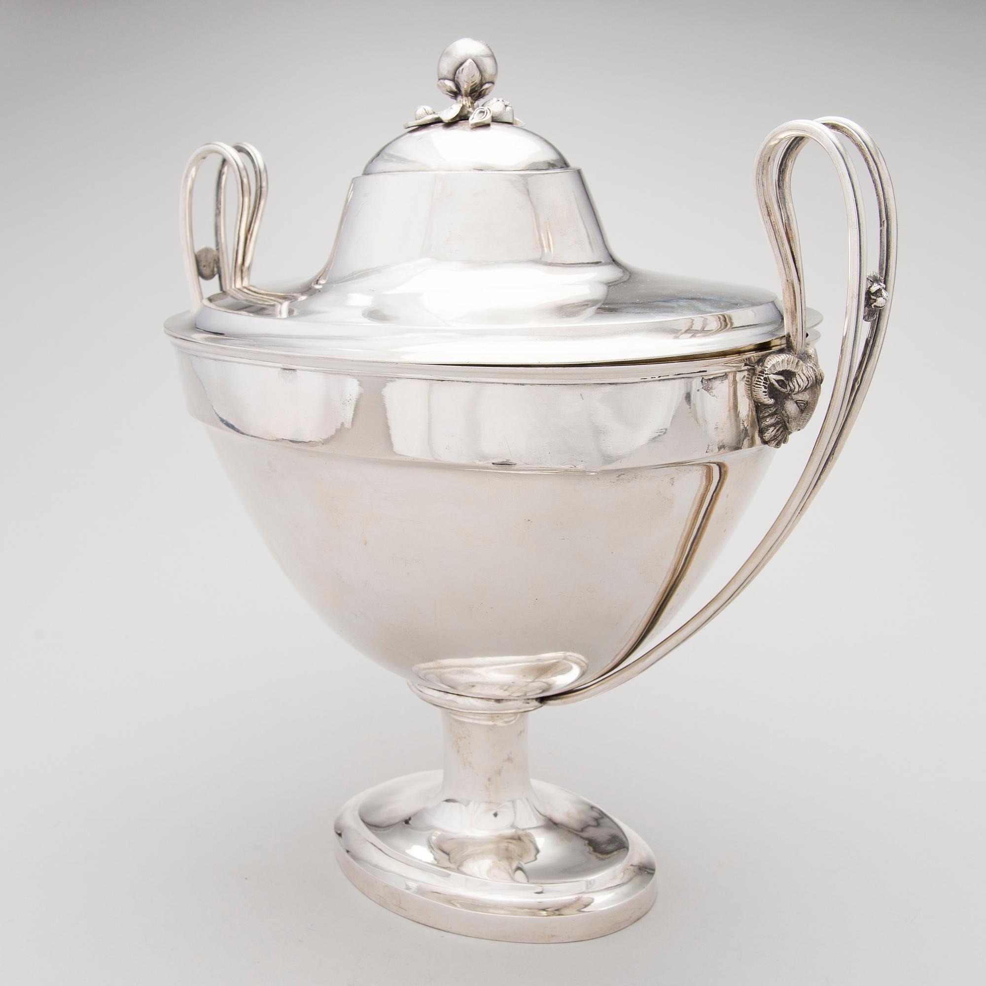 TERRIN, silver, Leipzig/Weissenfels ca 1800.