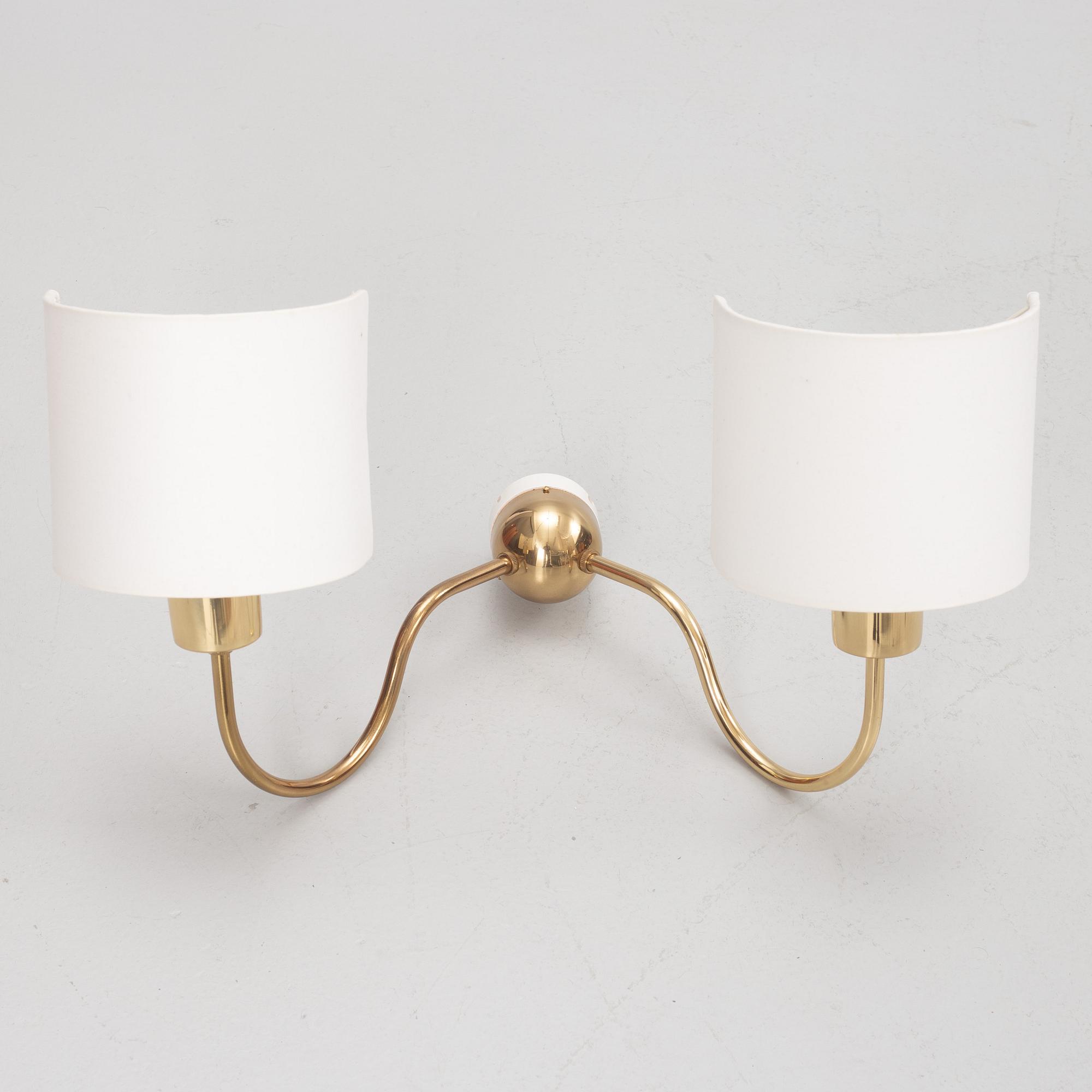 Josef Frank, a model 2335 wall light, Firma Svenskt Tenn, Sweden.