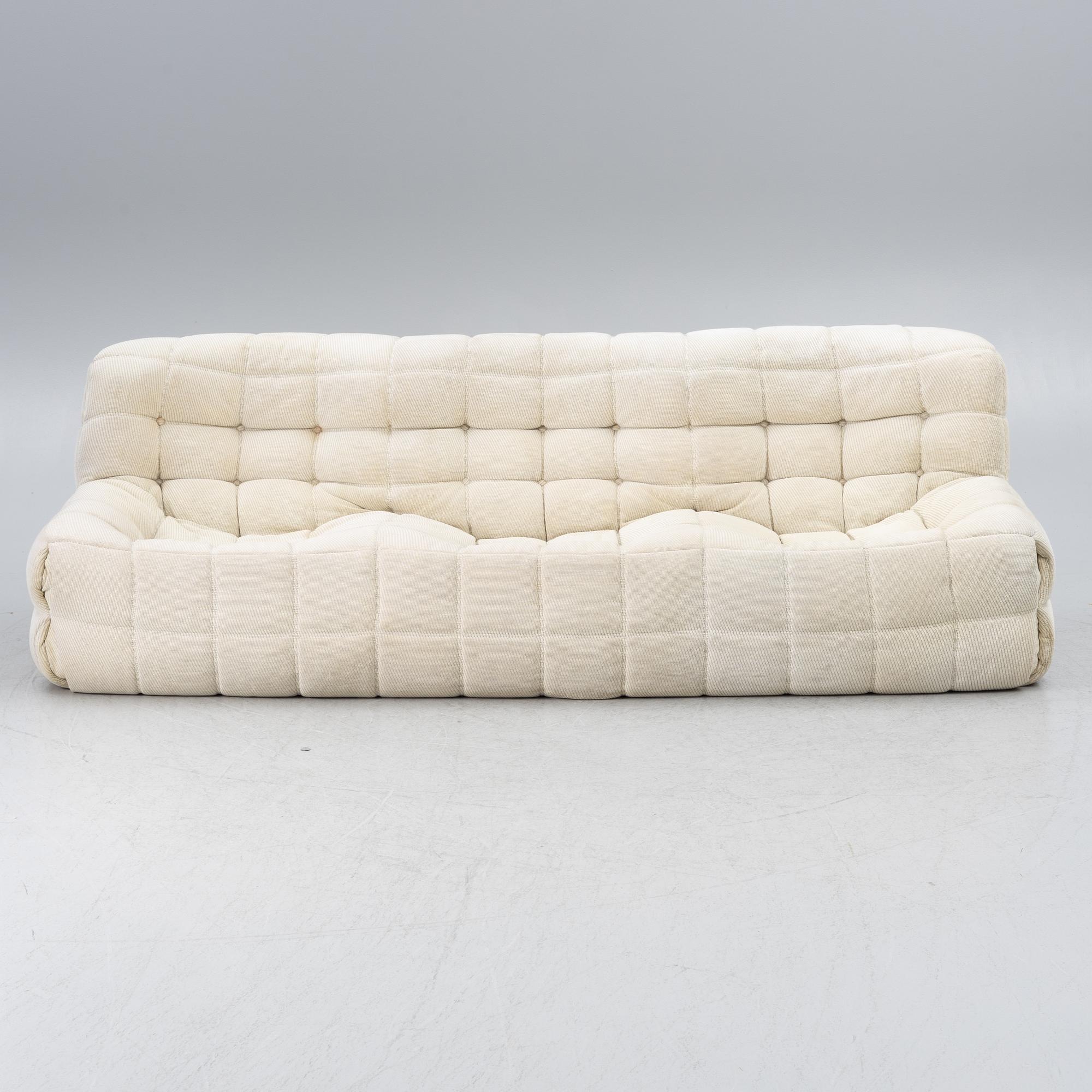Michel Ducaroy, sofa, "Kashmina", Ligne Roset, France 1970s.