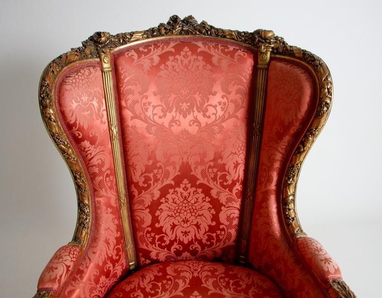 BERGÈRE. gustaviansk stil.