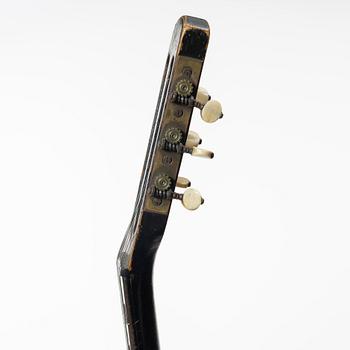 Acoustic guitar, "Wappengitarre", 19th century, Germany.